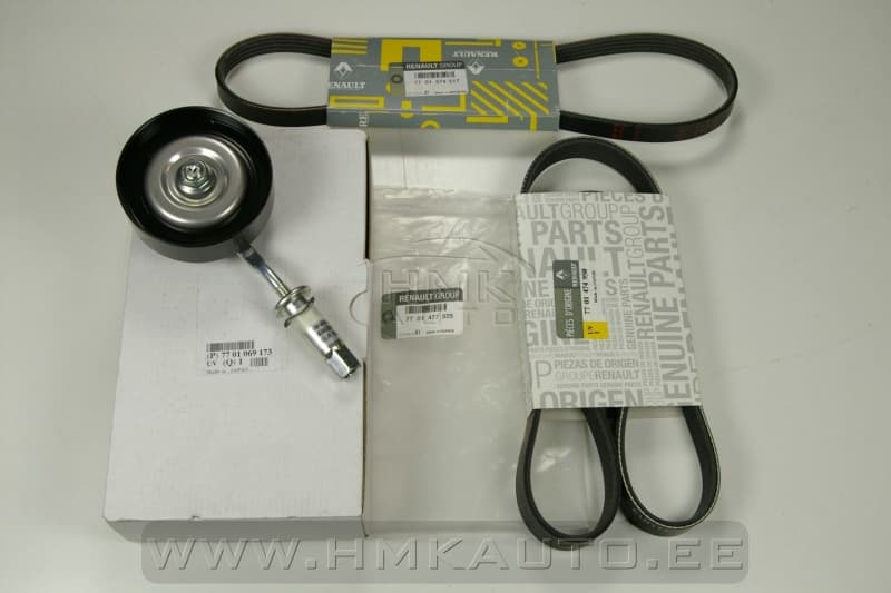 Mitmikkiilrihma komplekt OEM Renault 3,5 V6