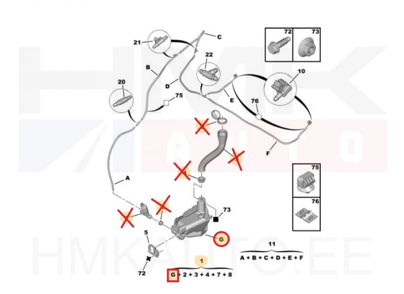 Klaasipesupaak Berlingo/Partner 2008-