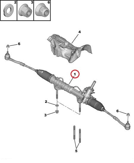 Roolilatt OEM Citroen Berlingo/Peugeot Partner 08-