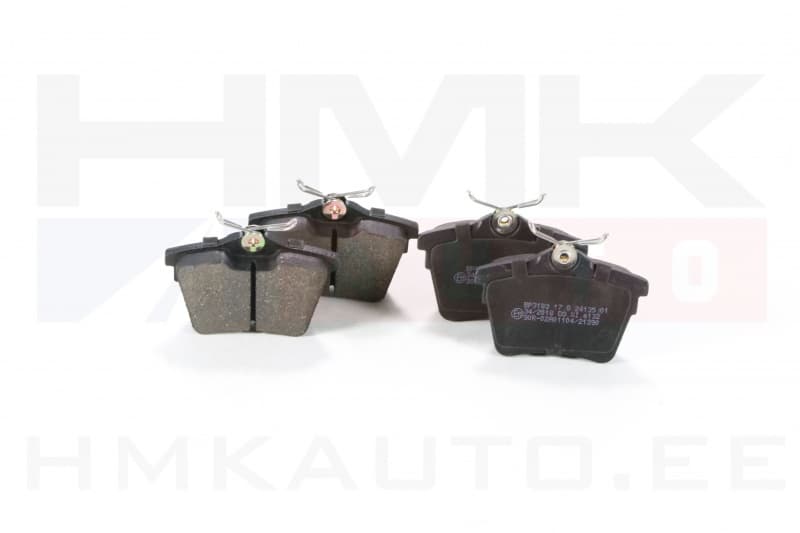 Piduriklotside komplekt tagumine Citroen C5 08-/ Peugeot 407/607