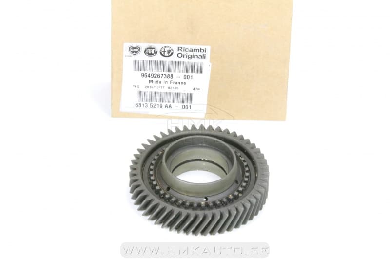 5-käigu hammasratas 49H (49x33) OEM Citroen/Peugeot/Fiat ML6C k.kast