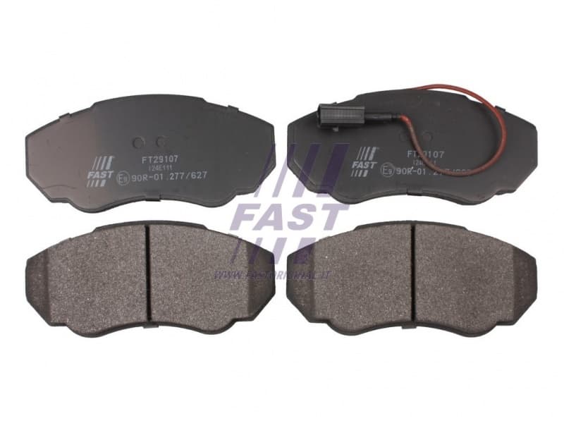 Piduriklotside komplekt eesmine Jumper/Boxer/Ducato 02-06 15"ratas