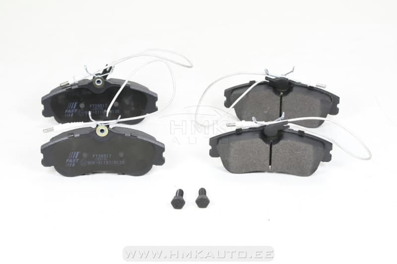 Piduriklotside komplekt eesmine Citroen Xsara/Berlingo; Peugeot Partner