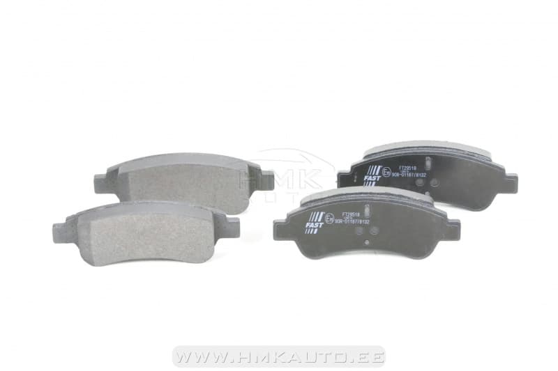 Piduriklotside komplekt eesmine Citroen Berlingo/C2/C4, Peugeot Partner