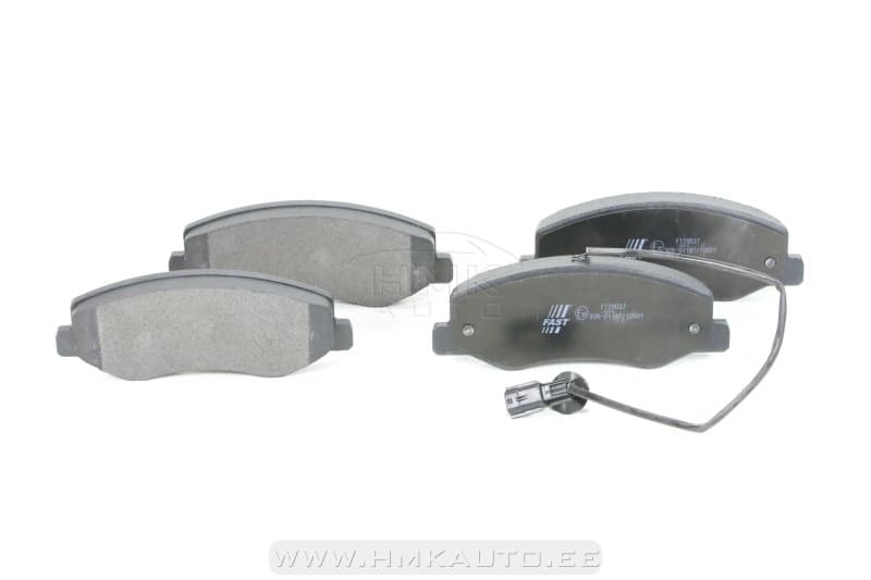 Piduriklotside komplekt tagumine Renault Master III 2010- (RWD topeltrattaga)