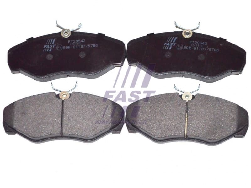 Piduriklotside komplekt eesmine Renault Trafic II/Opel Vivaro -2014