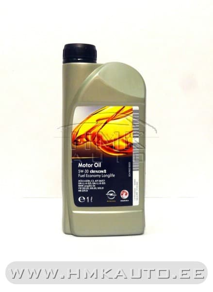 Mootoriõli GM Opel 5W30 1L