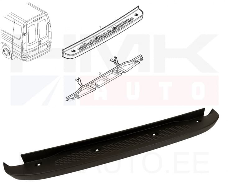 Tagastange keskosa OEM Iveco Daily 2014-