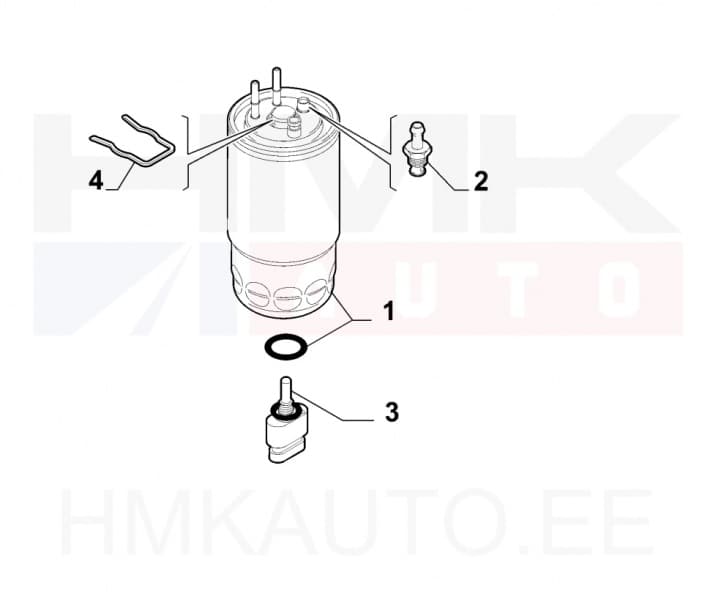 Kütusefiltri veeandur Jumper/Boxer/Ducato 2012- (M10)