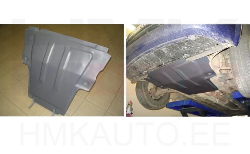 Karterikaitse tugevdatud Renault Clio III, Modus, Megane II, Grand Scenic II 2003-2009