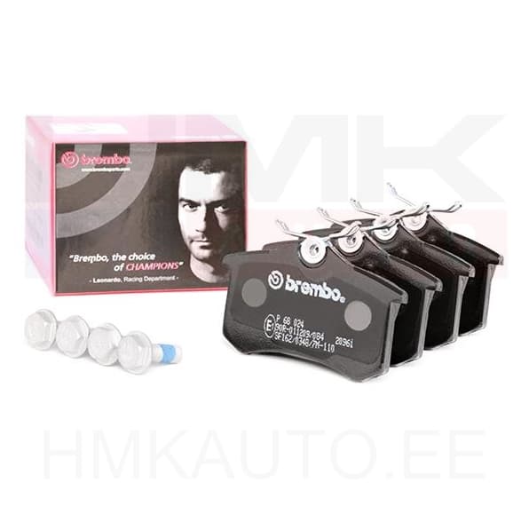 Piduriklotside komplekt tagumine Citroen/Peugeot/Renault/VAG