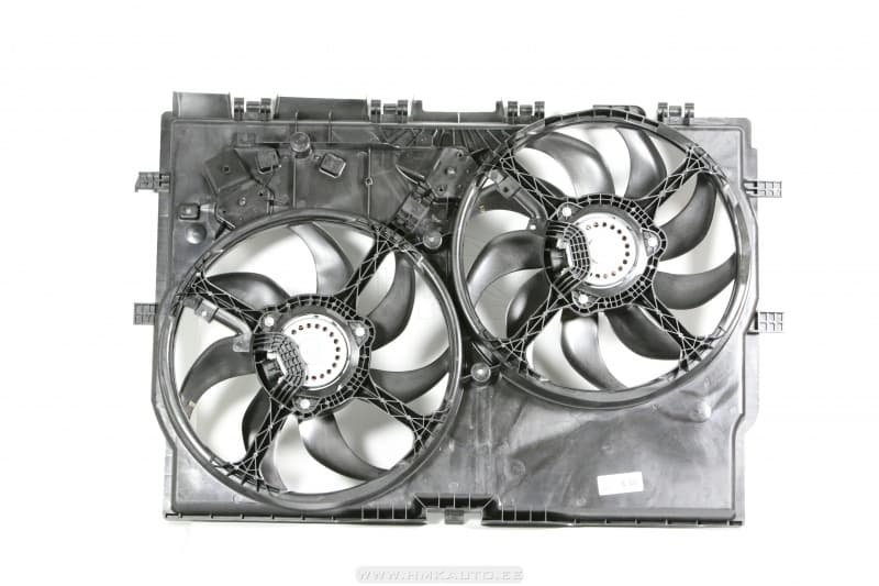 Jahutusventilaator koos raamiga OEM Jumper/Boxer/Ducato 06- (300/300W)