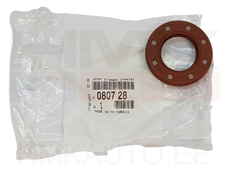 Nukkvõlli tihend OEM Peugeot/Citroen HDI 27x47x7