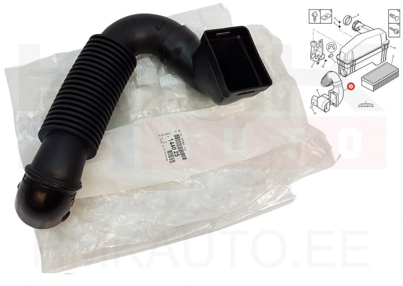 Õhufiltri toru OEM Citroen/Peugeot 1,1/1,4