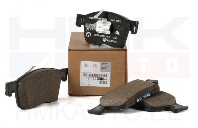 Piduriklotside komplekt eesmine OEM Citroen Jumpy/Peugeot Expert/Toyota Proace 2016-