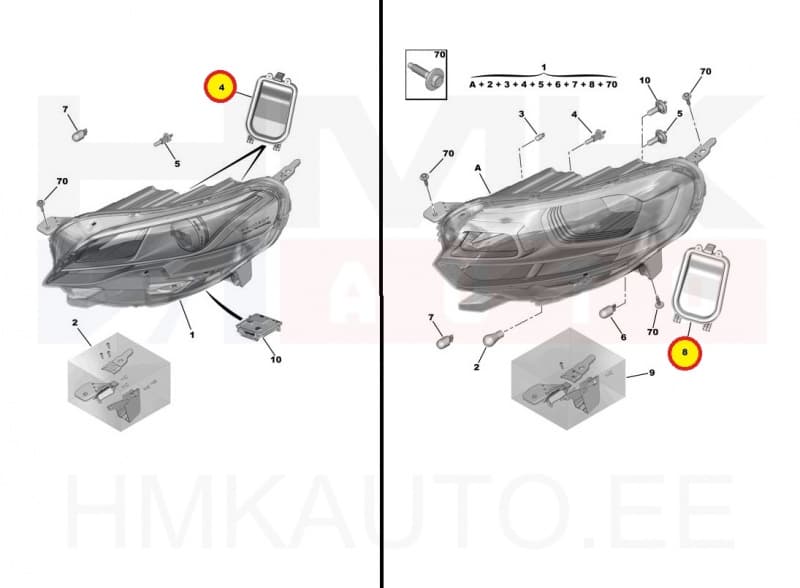 Esitule tagumine kate OEM Jumpy/Expert 2016-