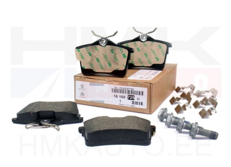 Piduriklotside komplekt tagumine OEM Citroen Berlingo 2008- / Peugeot 308, Partner 2008-