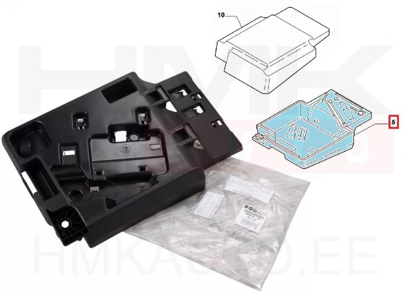 Tööriistakarbi alumine osa OEM Jumper/Boxer/Ducato 2006- >>1685334680