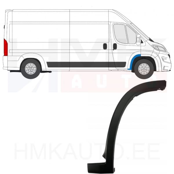 Esi rattakoopa liist parem OEM Jumper/Boxer/Ducato 2018- (must)