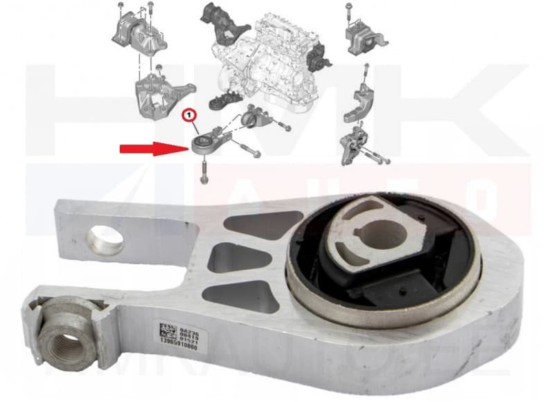 'Mootoripadi tagumine OEM Jumper/Boxer/Ducato 2016-