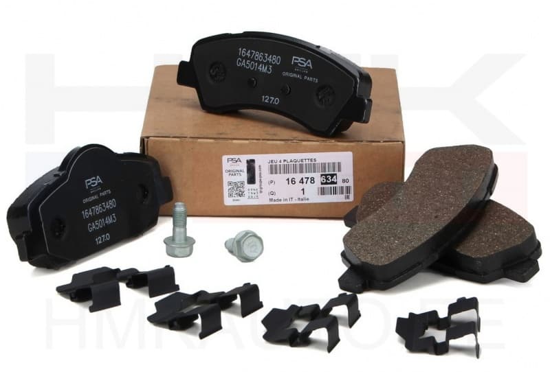 Piduriklotside komplekt eesmine OEM Citroen C4 Cactus,C-Elysee/Peugeot 301