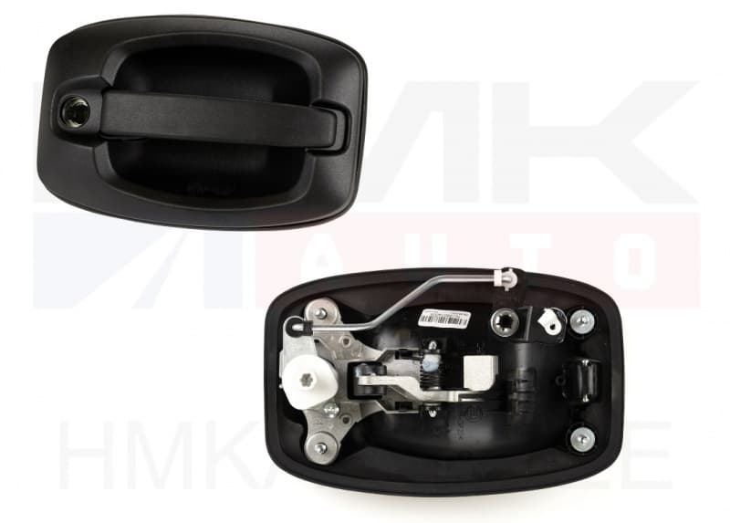 Ukselink tagauksele, välimine OEM Jumper/Boxer/Ducato 2018- (lukuauguga)