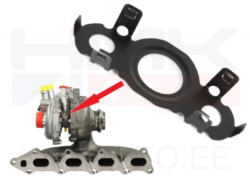 Turbo õli tagasivoolutoru tihend OEM Citroen/Peugeot 2,0/2,2BlueHDi 16-