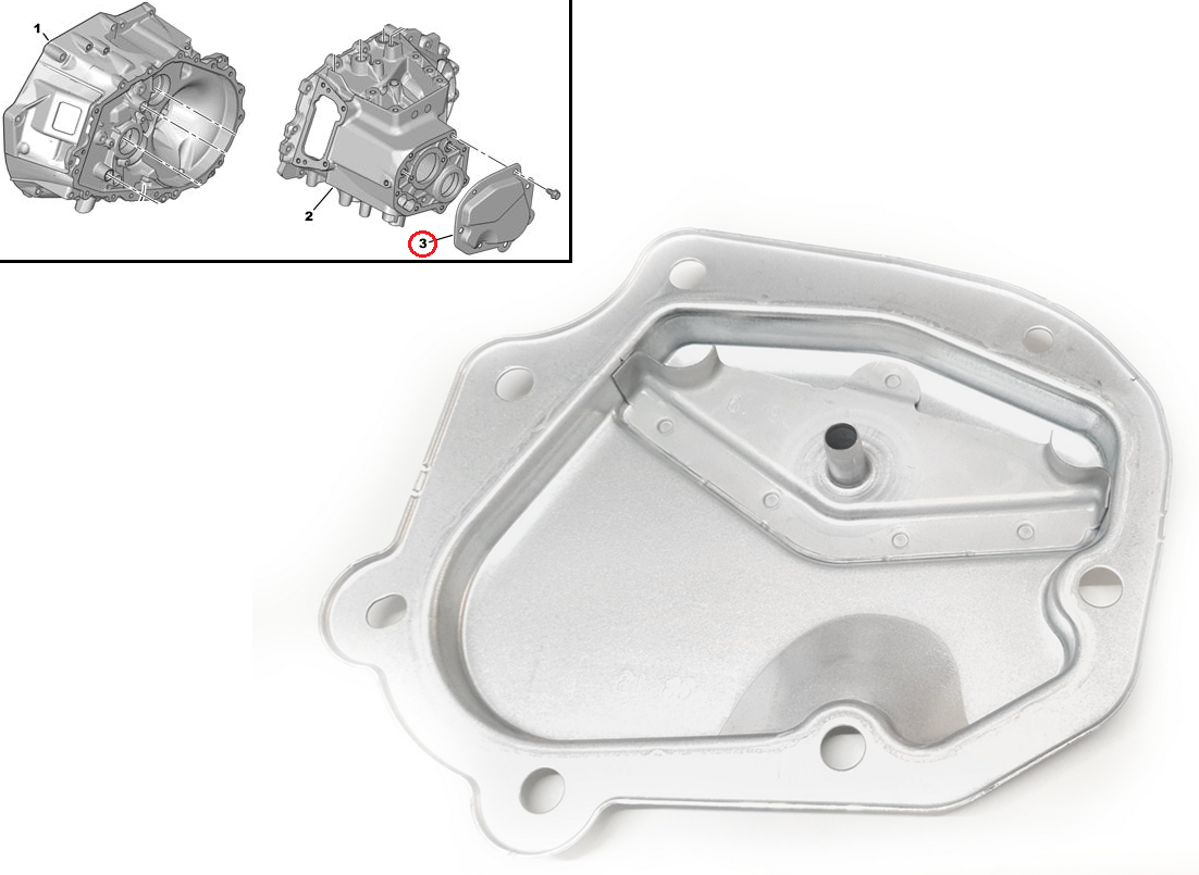 Käigukasti otsakaas OEM Citroen/Peugeot