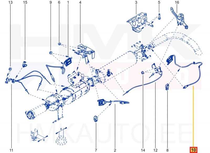 NOx andur tagumine OEM Renault Master 2019-