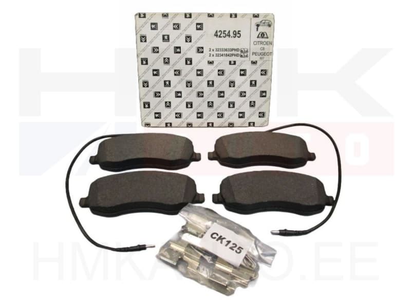 Piduriklotside komplekt eesmine OEM Citroen/Peugeot/Fiat