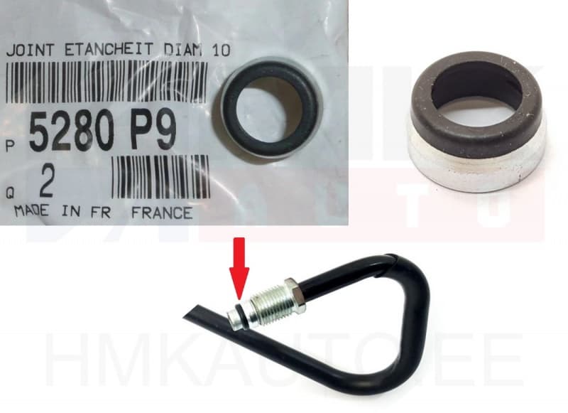 Vedrustuse hüdraulikatoru tihend OEM Citroen C5