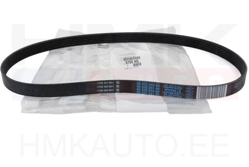 Mitmikkiilrihm 6PK998 OEM Citroen/Peugeot