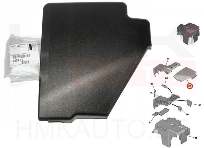 Kaitsmekarbi kaas OEM Peugeot 508