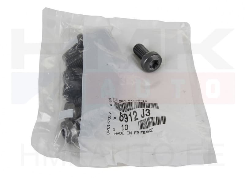 Sidurikorvi kinnituspolt M8x1,25-L16 (1tk.) OEM Peugeot/Citroen