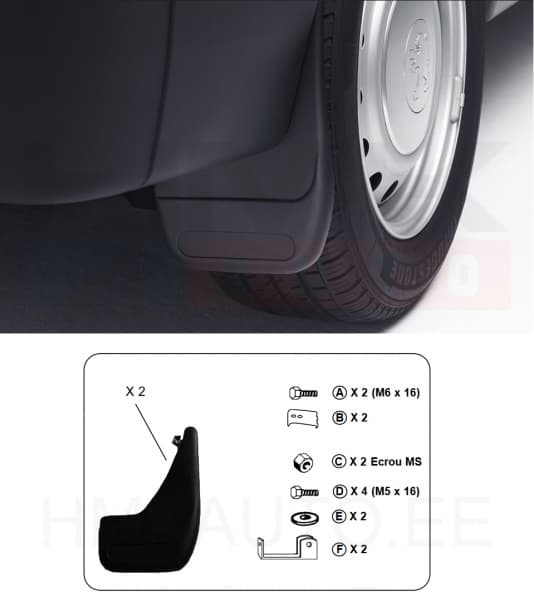 Porikummid eesmised OEM Jumpy III/ Expert III