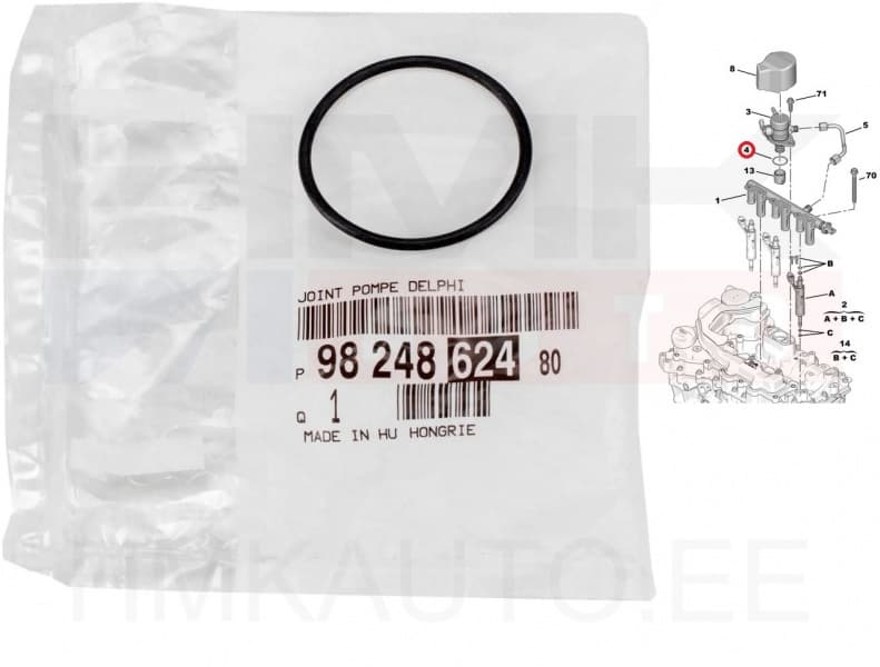 Kütusepumba tihend OEM Citroen/Peugeot 1,2THP