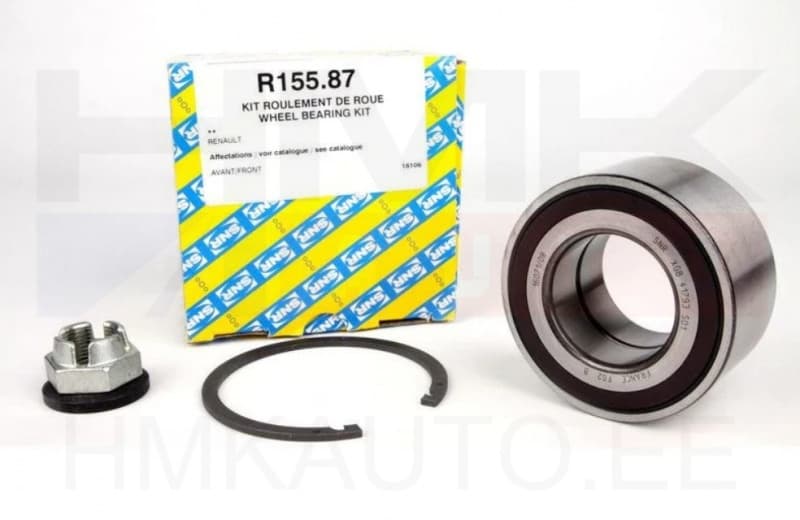 Rattalaagri komplekt eesmine Renault Megane III/Scenic III