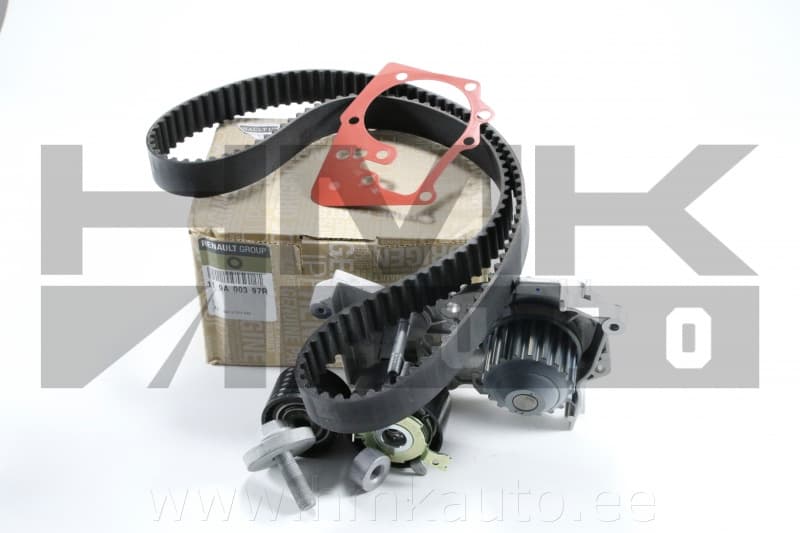 Hammasrihma komplekt + veepump OEM Renault 1,4-1,6 16V K4J/K4M