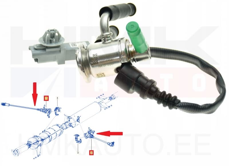 AdBlue pihusti OEM Renault Master 2,3dCi BiTurbo 132kW 2019-