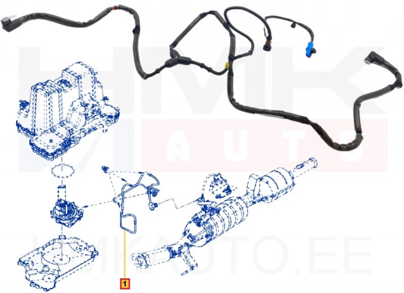 AdBlue toru OEM Renault Master 2,3dCi 2019-