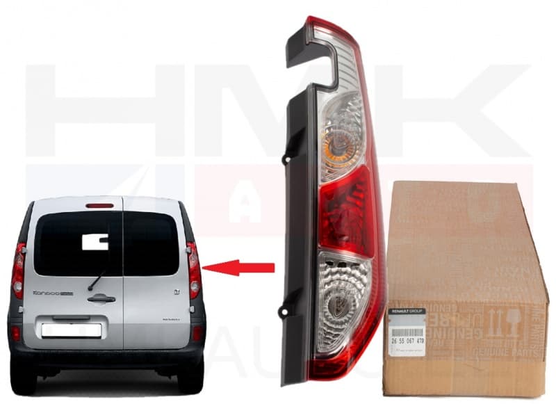 Tagatuli parem OEM Renault Kangoo II