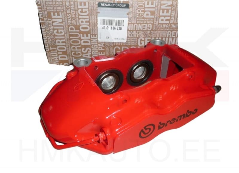 Pidurisadul eesmine vasak Brembo "Dark Red" OEM Renault Megane III RS