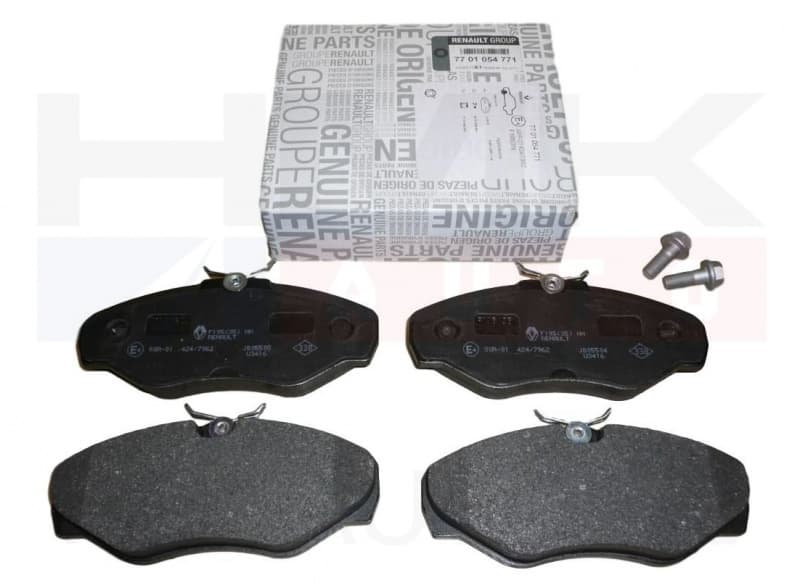 Piduriklotside komplekt eesmine OEM Renault Trafic II/Opel Vivaro -2014