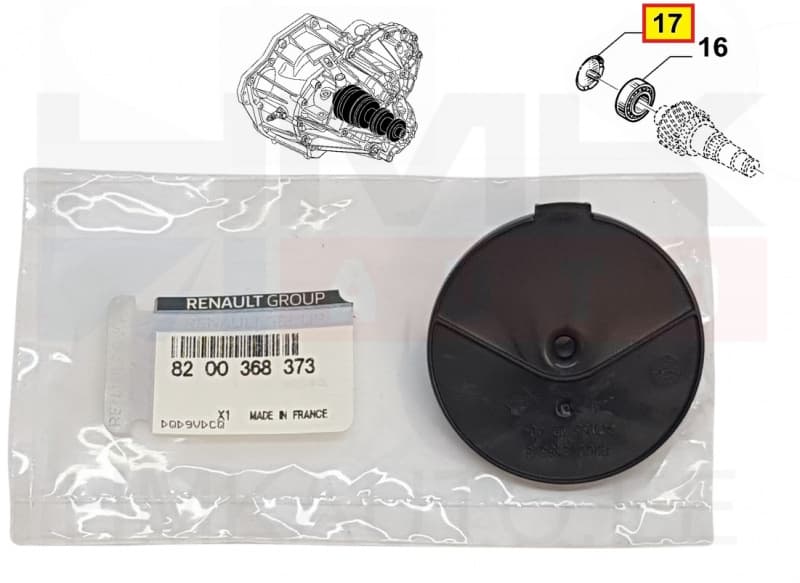 Käigukasti õli suunaja OEM Renault/Opel/Nissan PA0/PF6