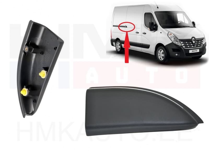 Liugukse juhtsiini otsa kate parem OEM Renault Master/Opel Movano 2010-