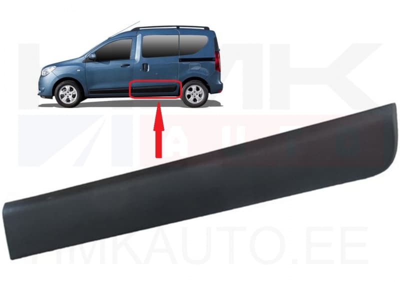Küljeliist tagumine vasak OEM Dacia Dokker