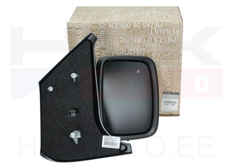 Küljepeegel parem elektriline OEM Renault Trafic III 2014- (+ pimenurga andur, klapitav)