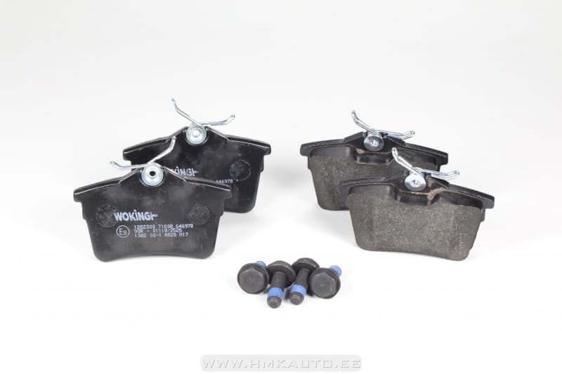 Piduriklotside komplekt tagumine Citroen Berlingo 2008- / Peugeot 308, Partner 2008-