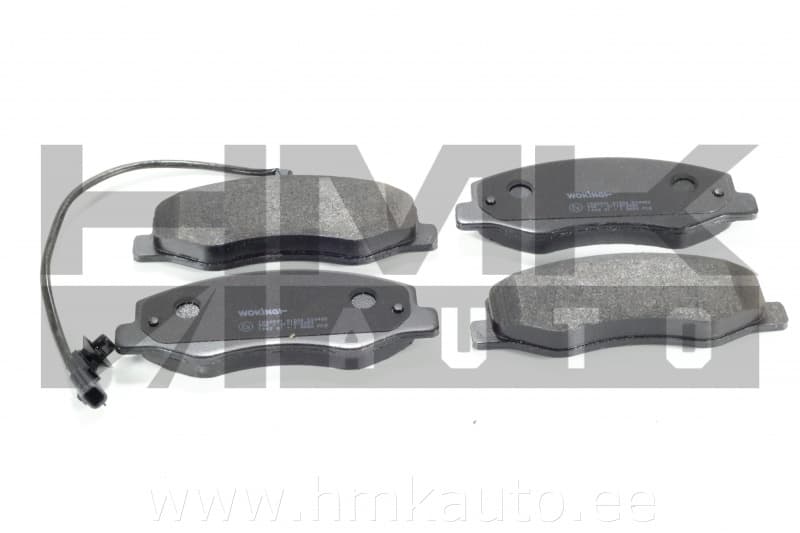 Piduriklotside komplekt tagumine Renault Master III 2010- (RWD topeltrattaga)