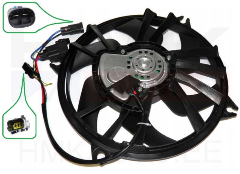 Jahutusventilaator Citroen C5, C6 / Peugeot 407